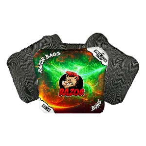 Bone | Aurora | ACL PRO Razor Cornhole Bags
