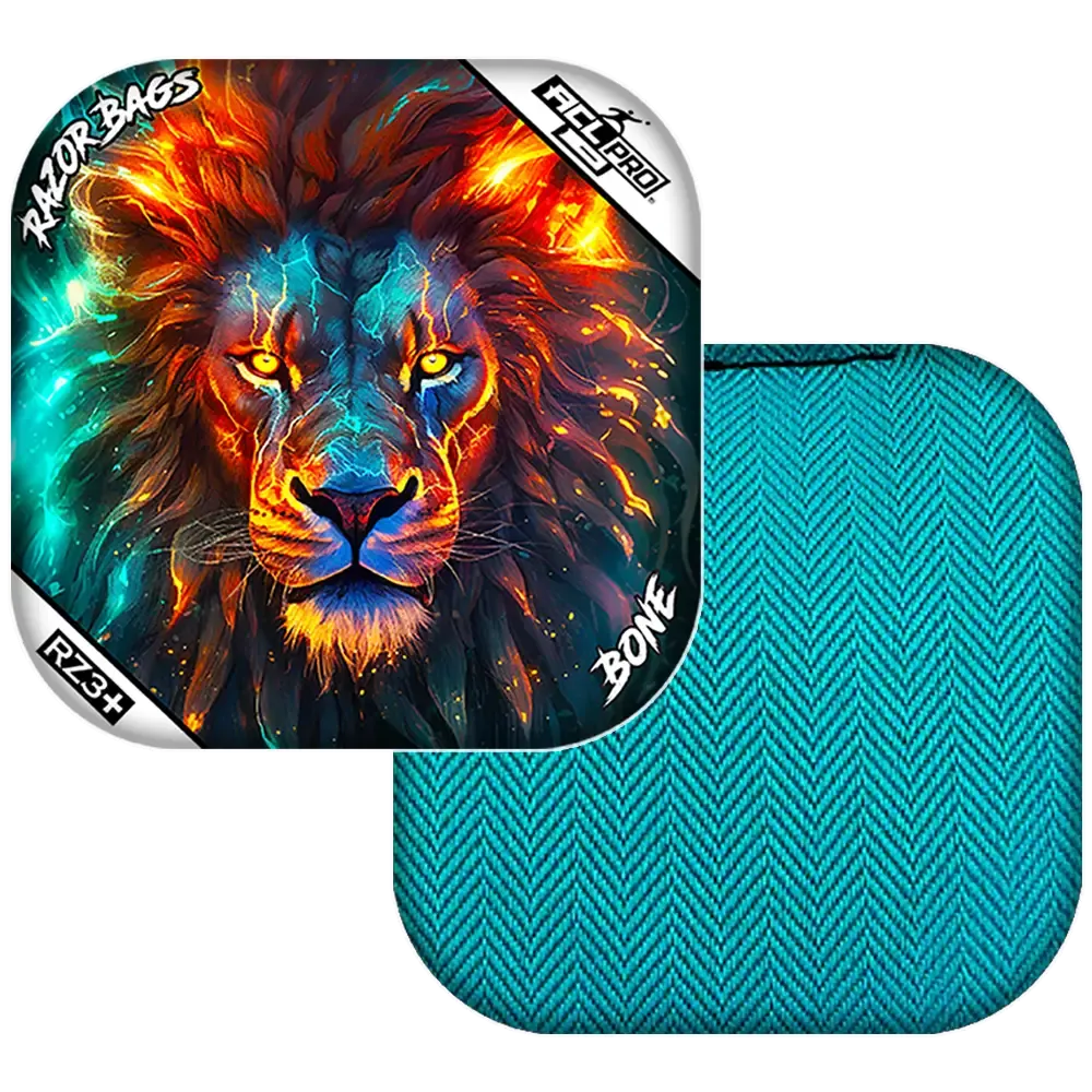 Bone | Lion Cosmos | ACL PRO Razor Cornhole Bags