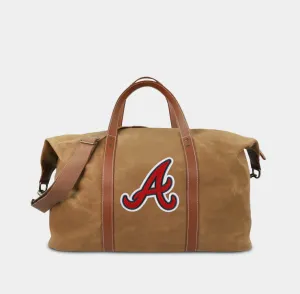 Braves Waxed Canvas Field Bag - A