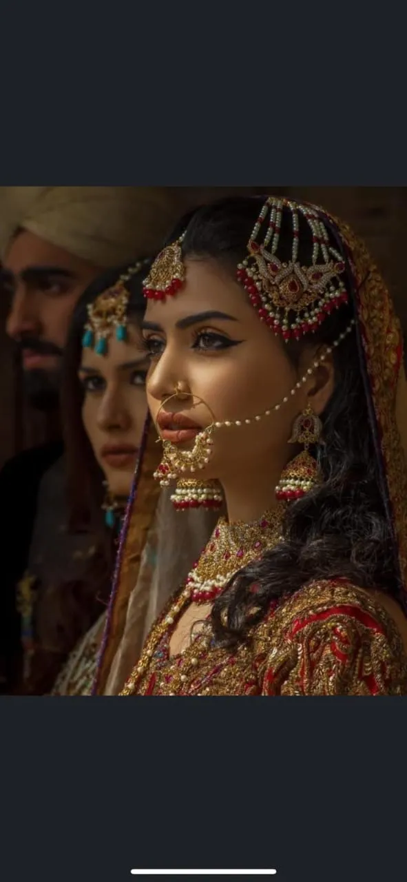Bridal Jewellery Set In Traditional Style #J4200