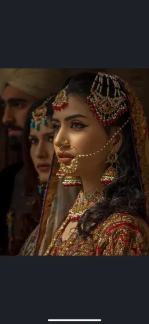 Bridal Jewellery Set In Traditional Style #J4200