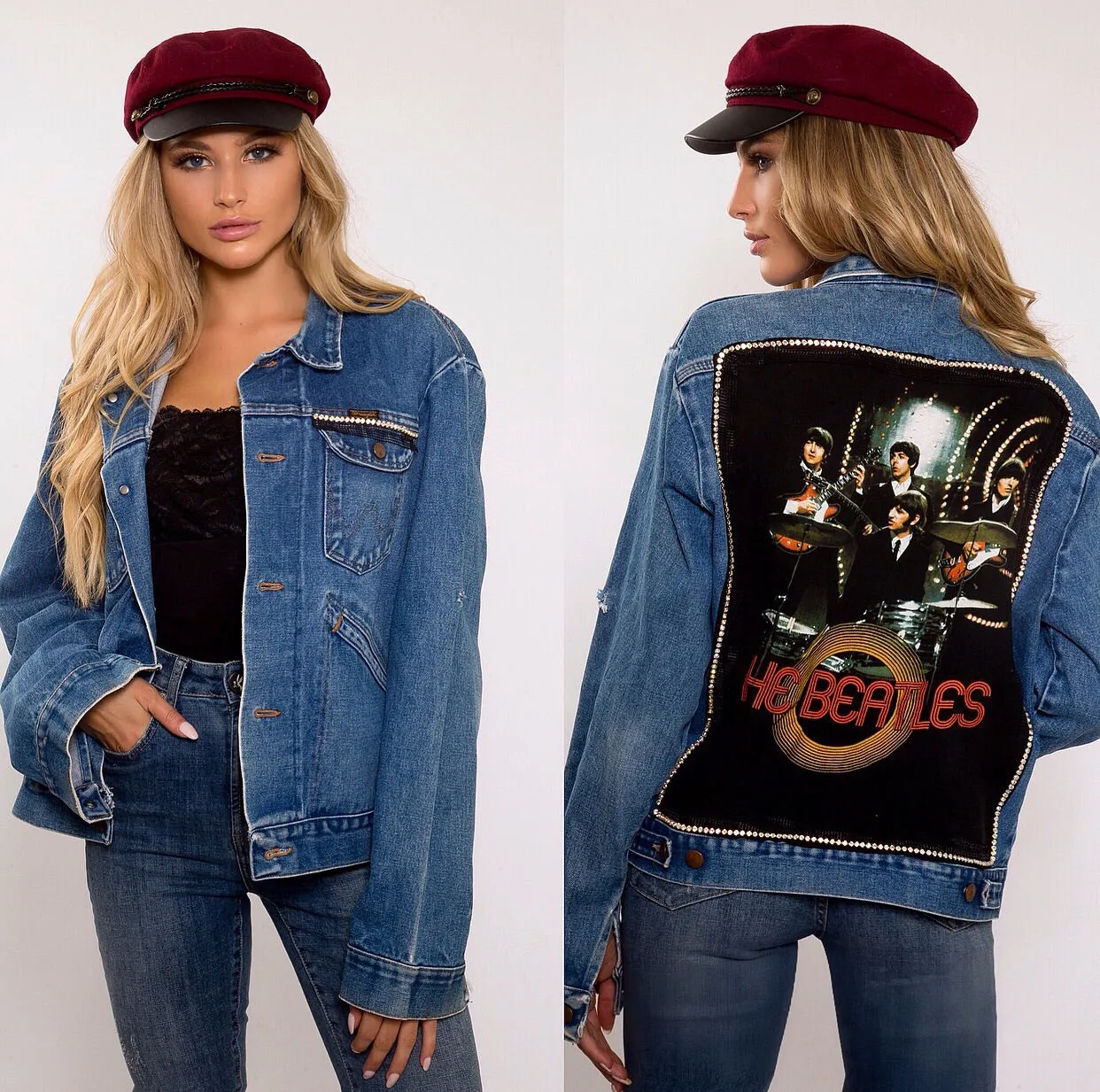 Bring On The Bling Beatles Rhinestone Jacket