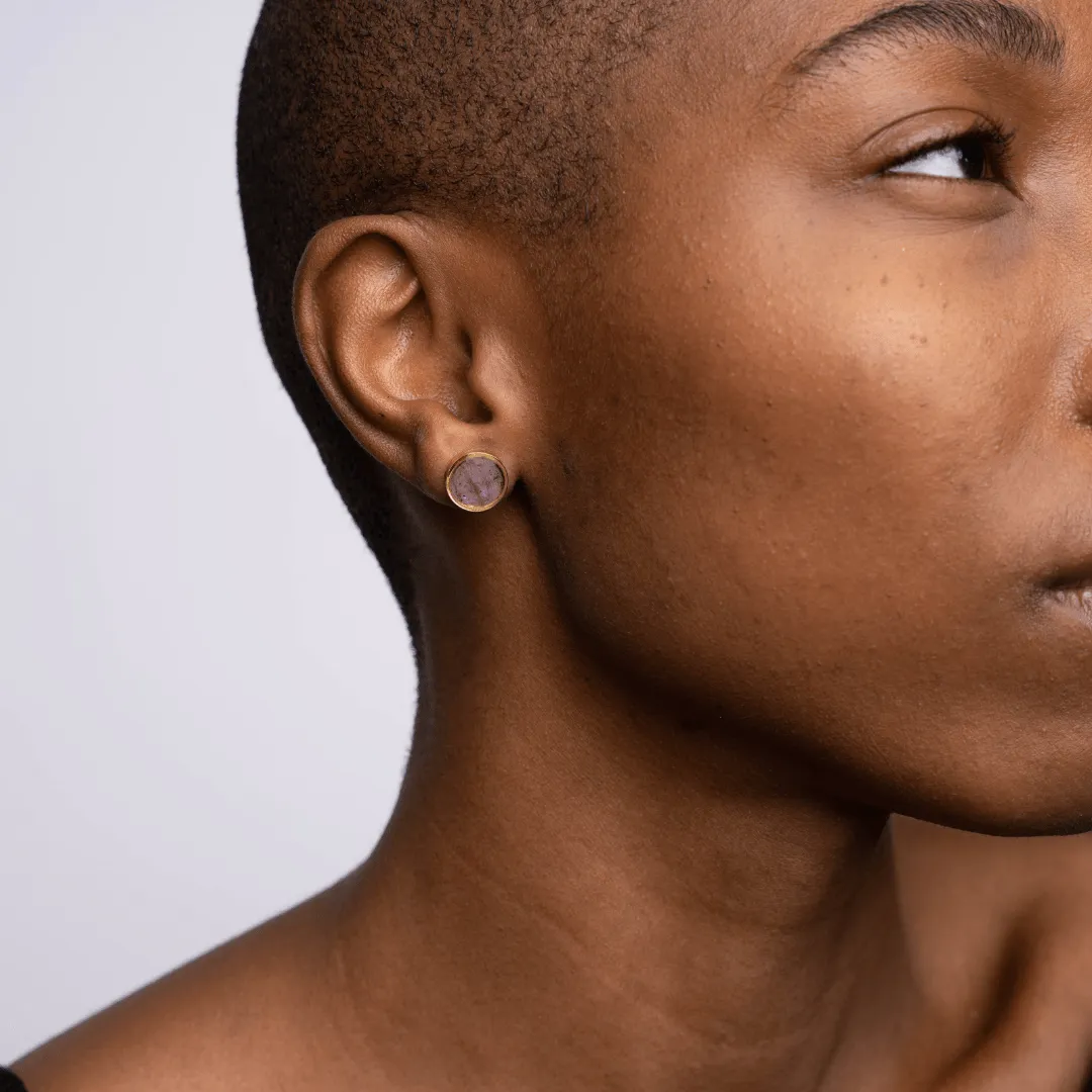 Brittany Earrings | Gold | February