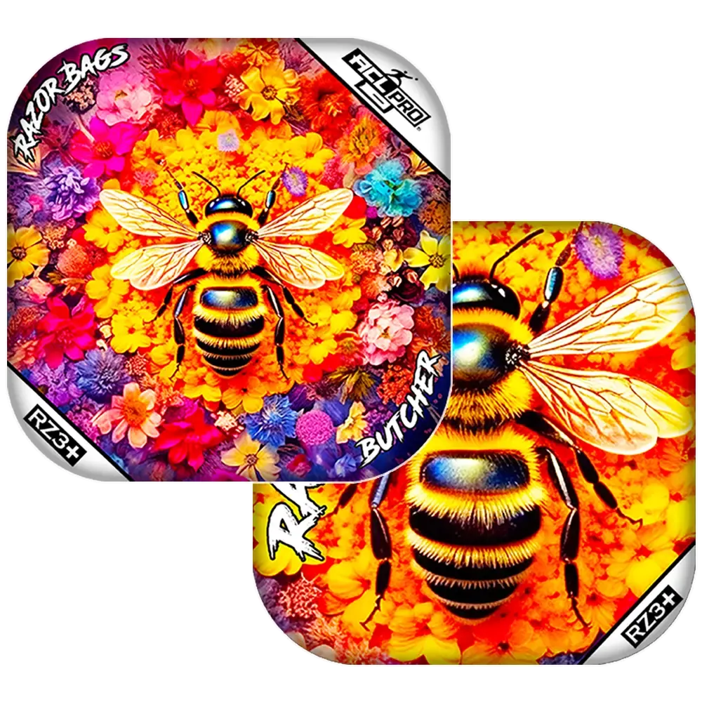 Butcher | Bee Serious | ACL PRO Razor Cornhole Bags