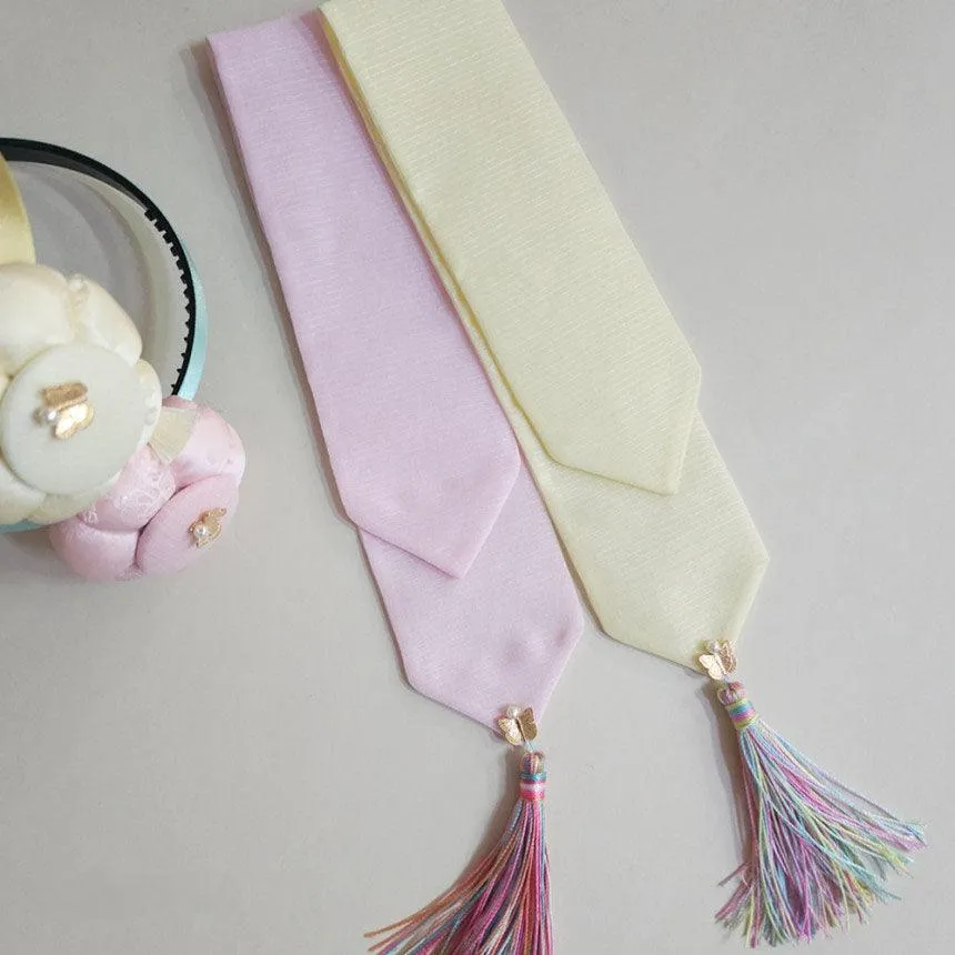 Butterfly Tassel Pumpkin Headband