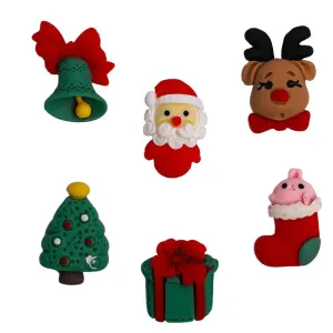 Buttons Galore & More - Flatbackz - Christmas Fun / FBZ125