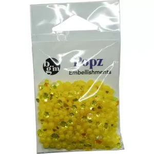 Buttons Galore & More - Shaker Embellishments - Popz - Dandelion / POP108