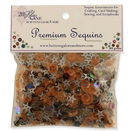 Buttons Galore & More - Shaker Embellishments - Sequin in Cello Bags - Witches Brew / PS516