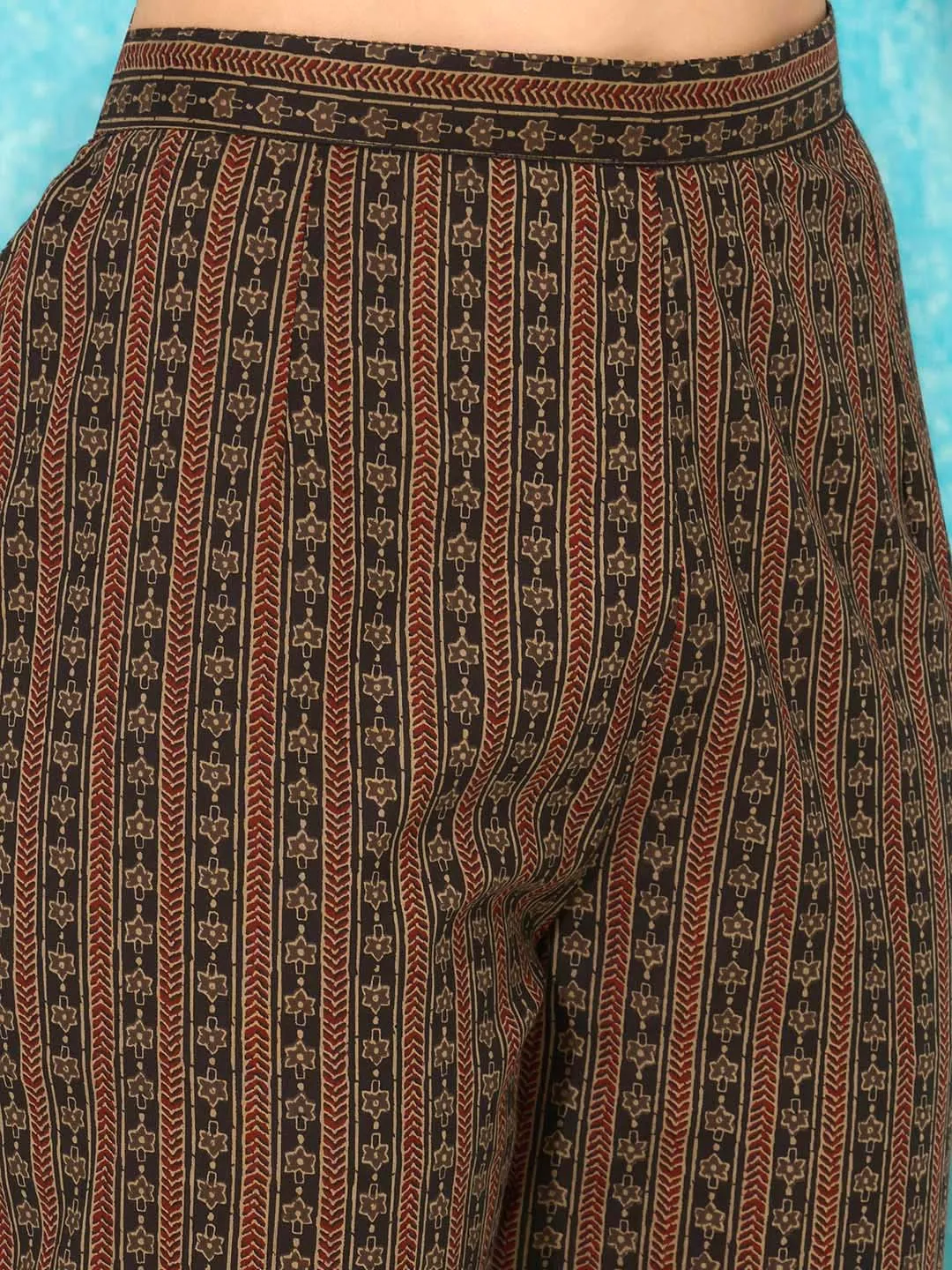 Buy Brown Comfort Fit Cotton Suit Set for Women Online - Zola