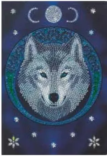CANJ-11 Lunar Wolf Notebook