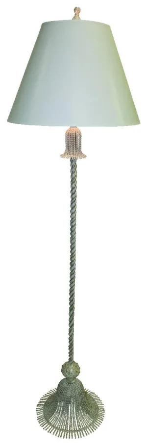 Carleton's Tassel Floor Lamp - Silver