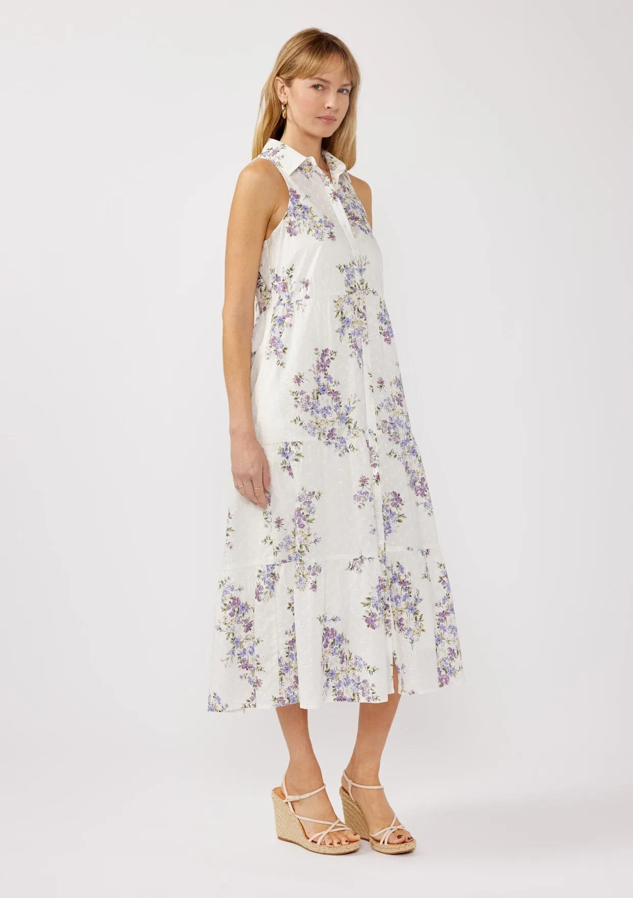 Celia Floral Midi Dress