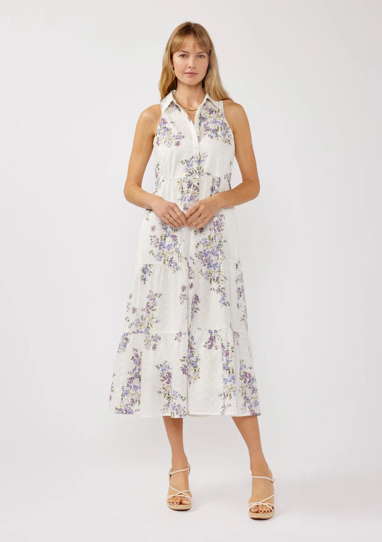 Celia Floral Midi Dress