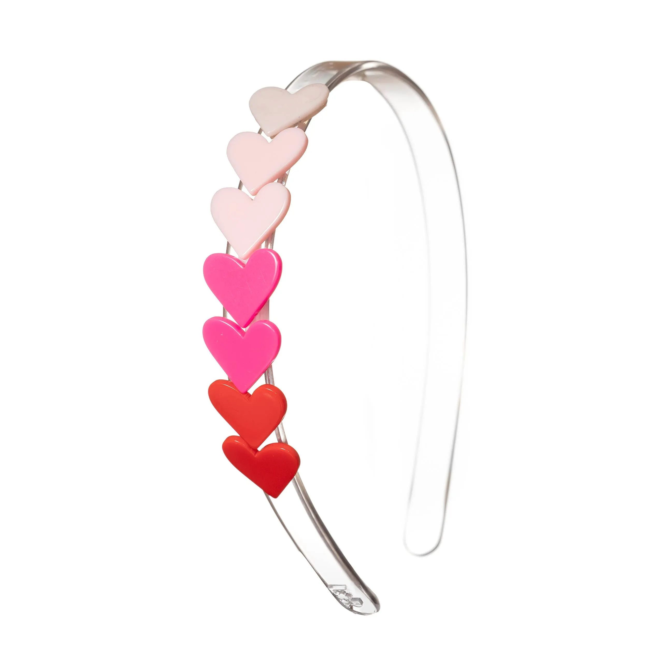 Centipede Heart Red/Pink Headband