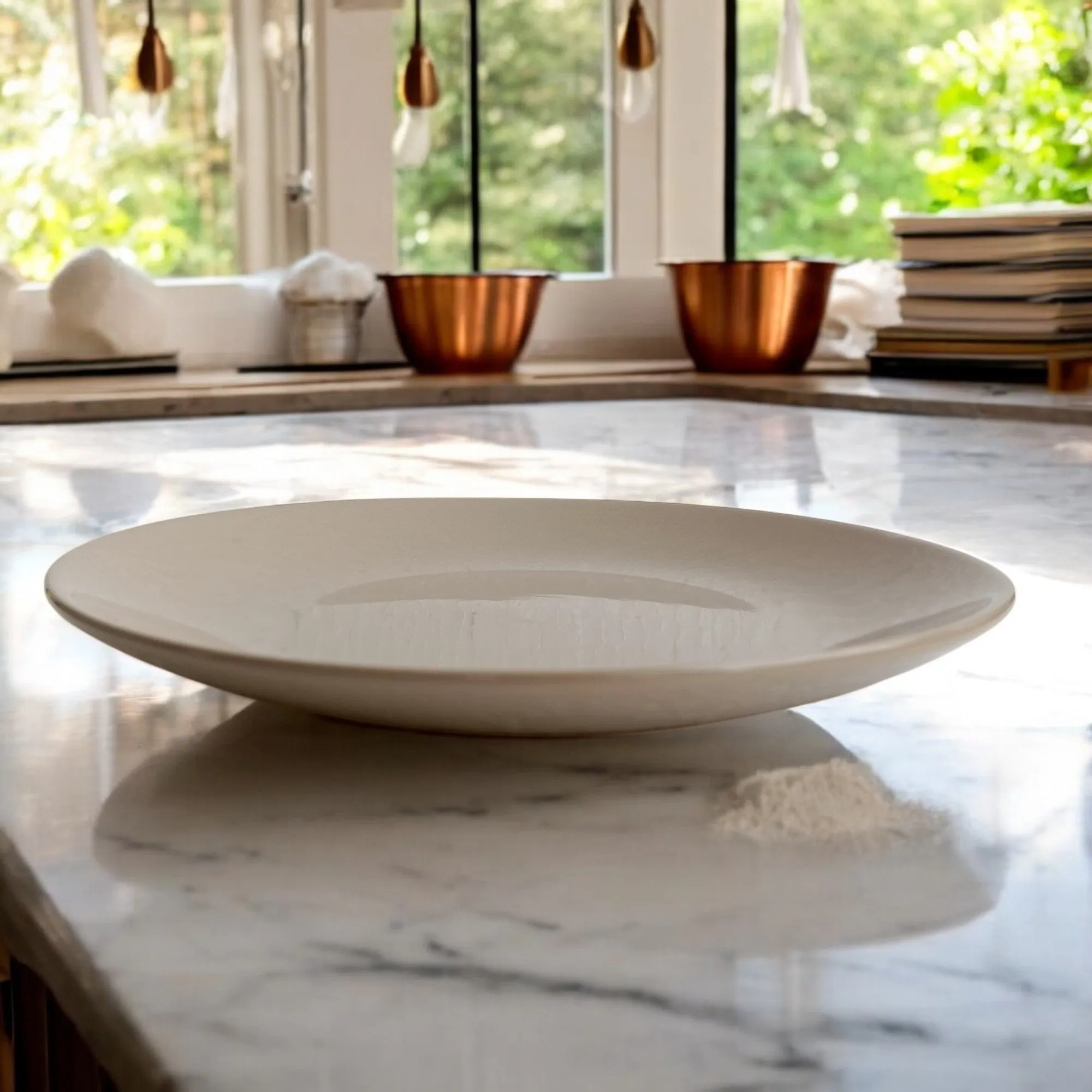 Ceramic Serving Plate (7.5 Inch)