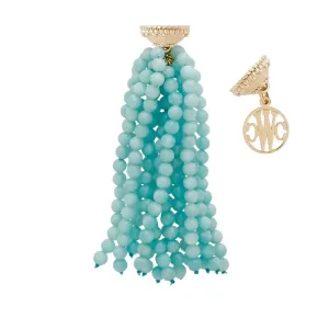 Clara Williams Victoire Amazonite 4mm Tassel