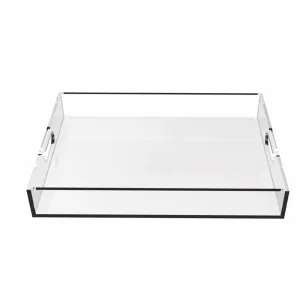 Clear Rectangle Acyrlic Serving Tray