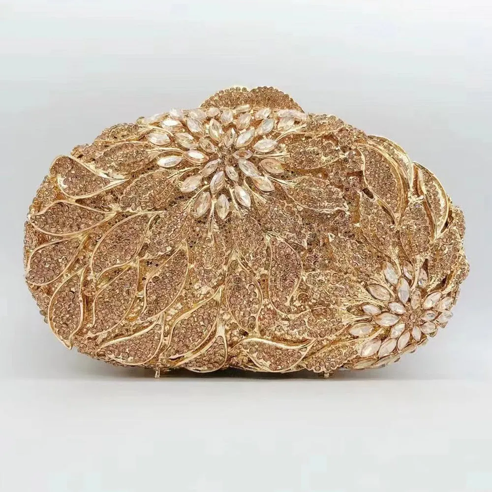 Clutch Bag - Crystal Design