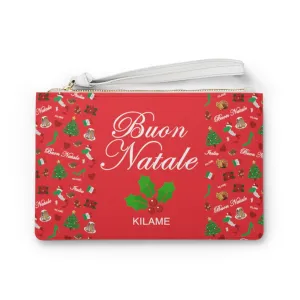 Clutch Bag Rossa 'Buon Natale'