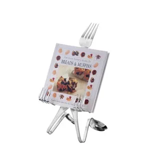 Cookbook Stand Kitchen Decor Fork