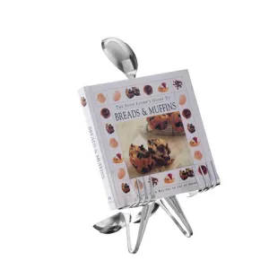 Cookbook Stand Table Top Spoon