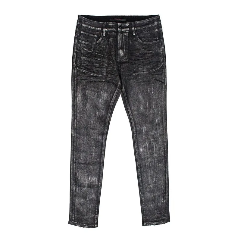 Cutty Mens Denim Jean- Black