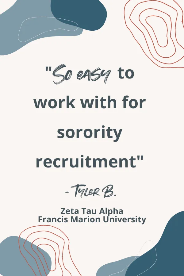 Delta Phi Epsilon Recruitment Monochromatic Tee