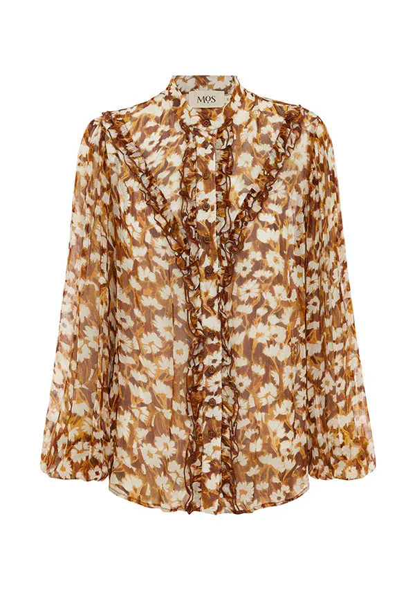 Desert Floral Blouse  ~ MOS the label