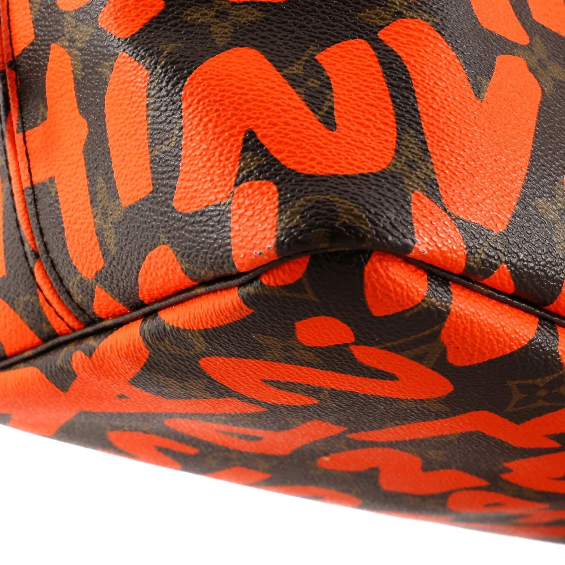 Designer Neverfull Tote Limited Edition Monogram Graffiti GM