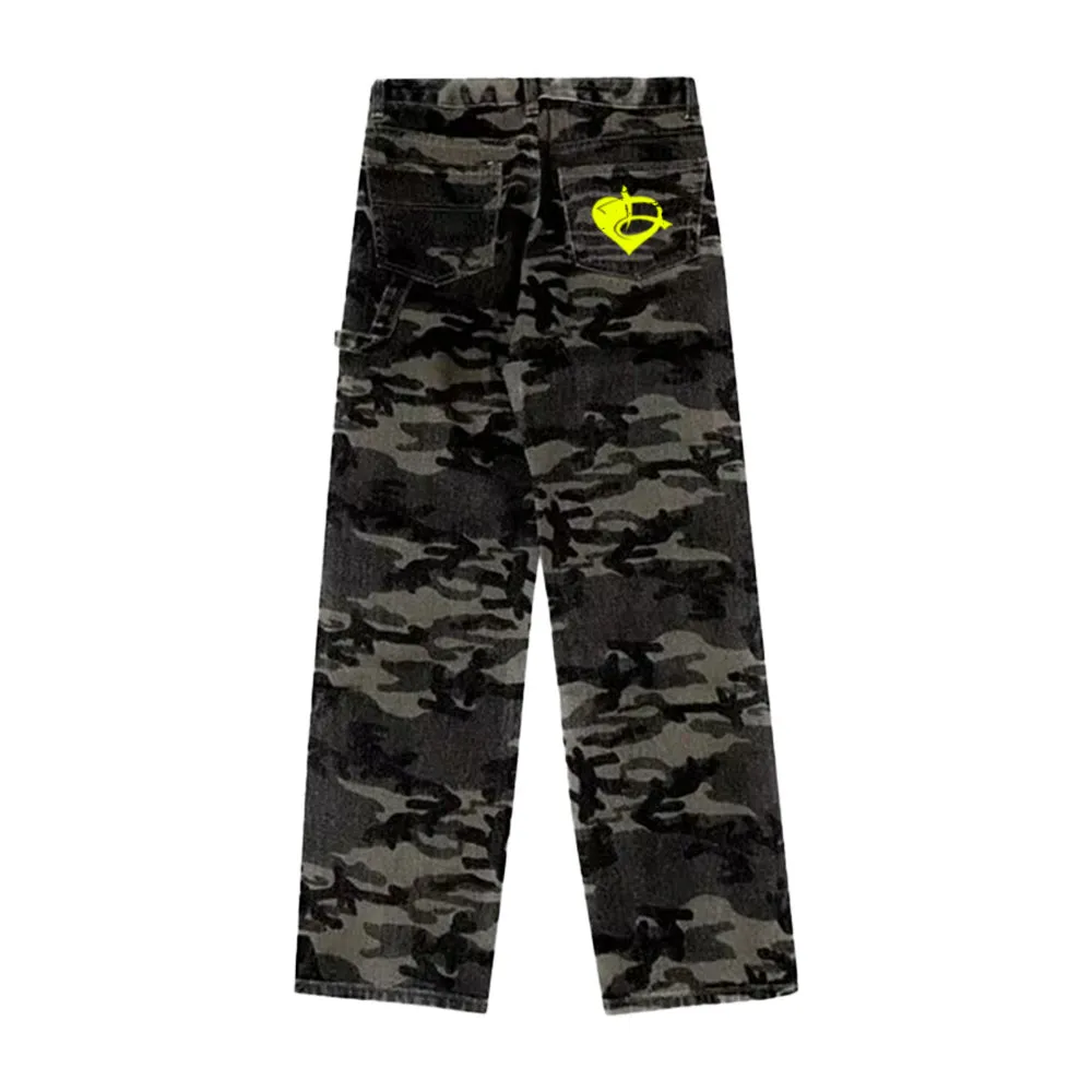 DF | Dark Camouflage Design Jeans