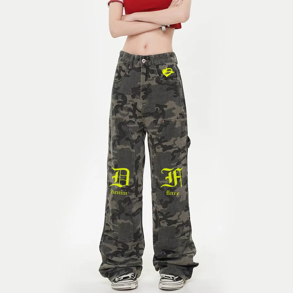 DF | Dark Camouflage Design Jeans
