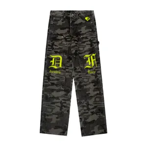 DF | Dark Camouflage Design Jeans