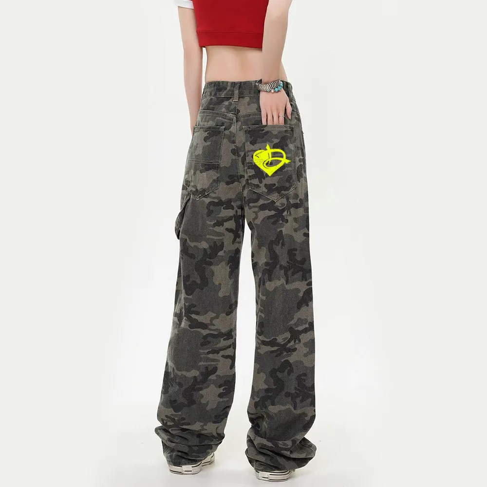 DF | Dark Camouflage Design Jeans