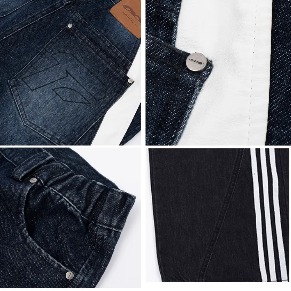 DF| Sport Striped Dragon Jeans