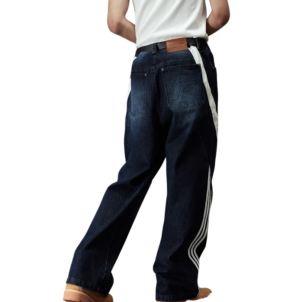 DF| Sport Striped Dragon Jeans