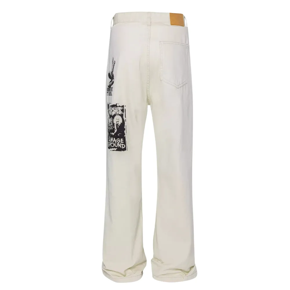 DF|Vibe Rock Spray-Painted Jeans