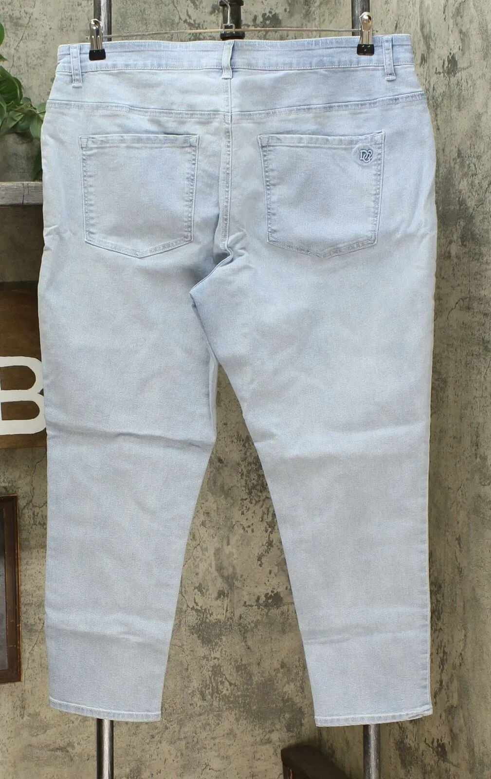 DG2 by Diane Gilman Women's Petite Sorbet Denim Pull-On Skinny Jeans
