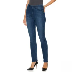 DG2 by Diane Gilman Women's Plus Size Classic Stretch Denim Jeggings
