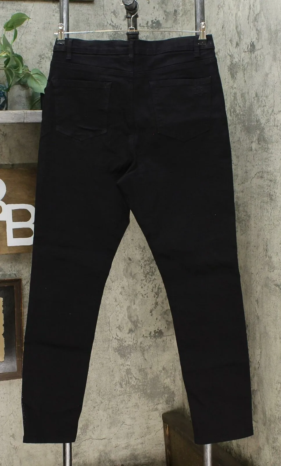 DG2 by Diane Gilman Women's Tall Glitter Spray Anniversary Skinny Jeans