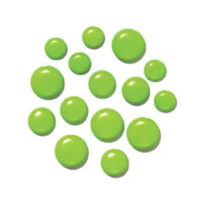 Doodlebug - Brads / Chunky - Limeade/2352