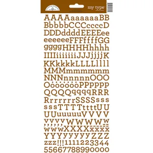 Doodlebug - My Type Alphabet Stickers - Bon Bon