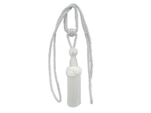 DRAPERY TIEBACK - BRIGHT WHITE