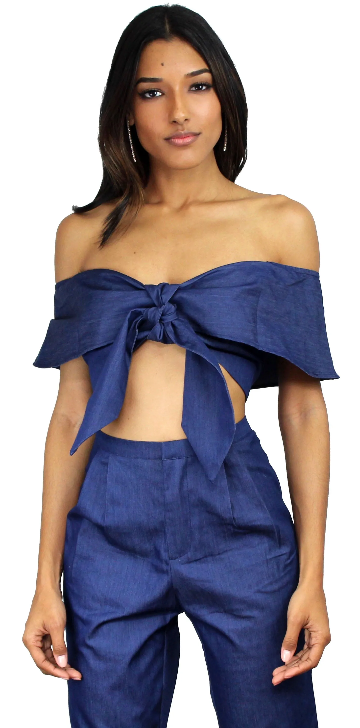 Dream Street Dark Denim Two-Piece Set