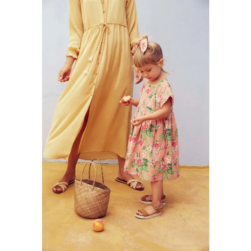 Dress Tapalpa Sienna Flamingo - Louise Misha