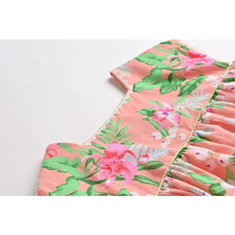 Dress Tapalpa Sienna Flamingo - Louise Misha