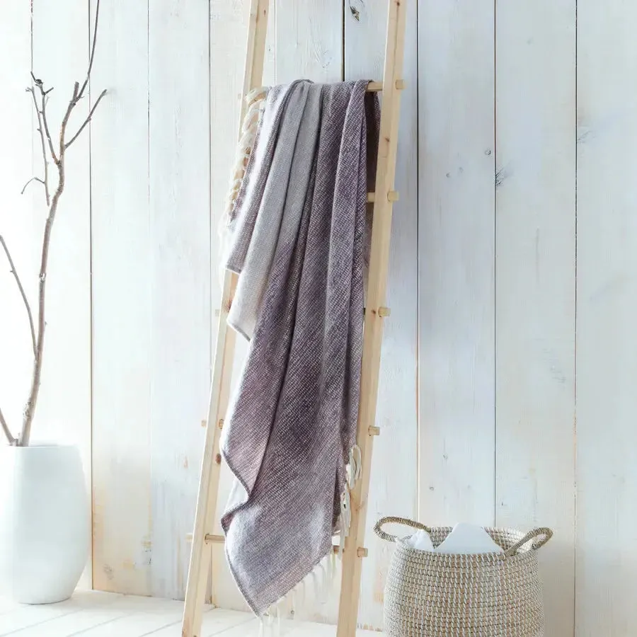 Drift Home Bretton Throw - Mauve