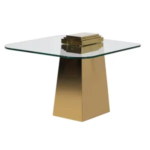 Dwell  Side Table - Gold