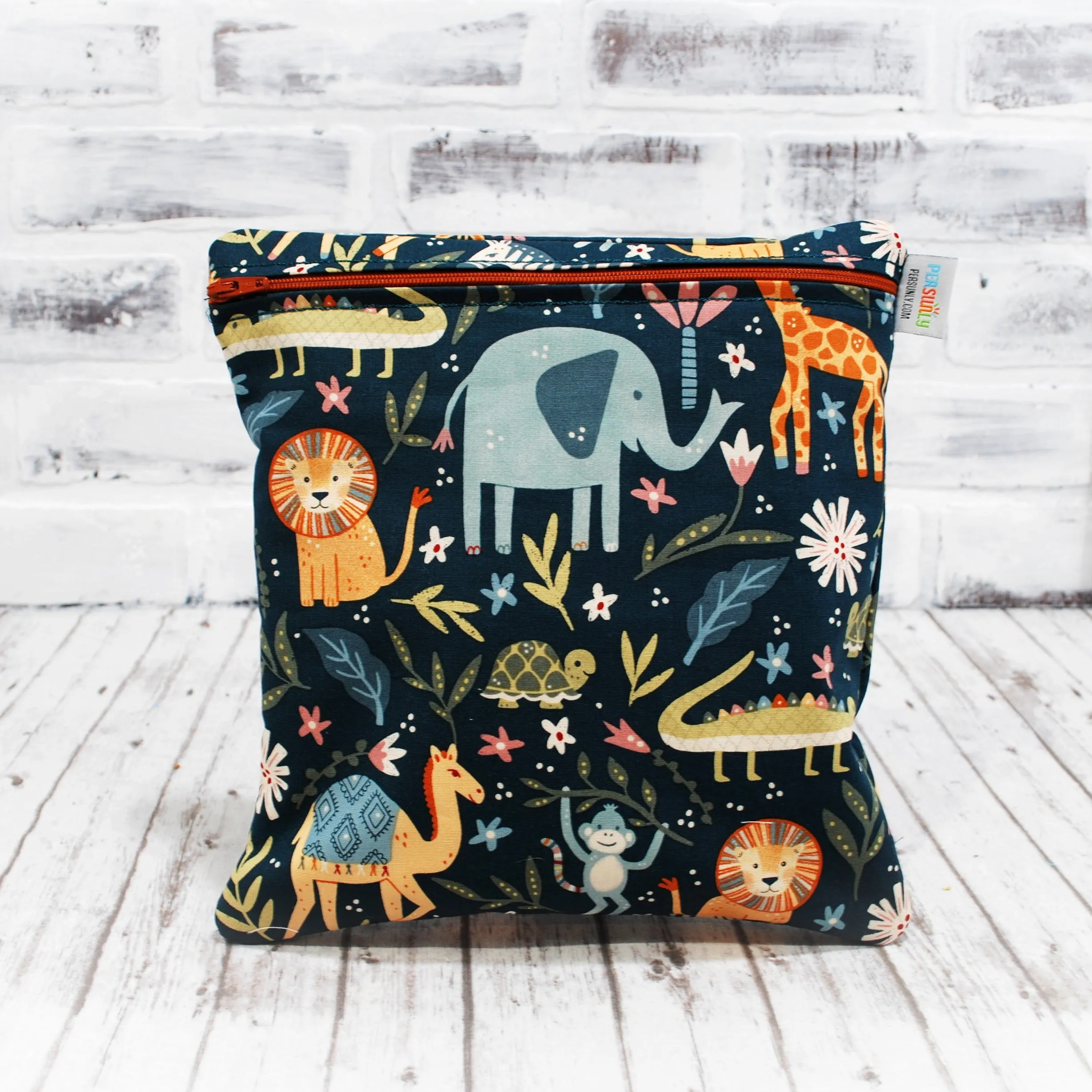 Earthy Jungle Personalized Reusable Bag