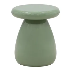 Eco-Chic Sage Green Accent Table