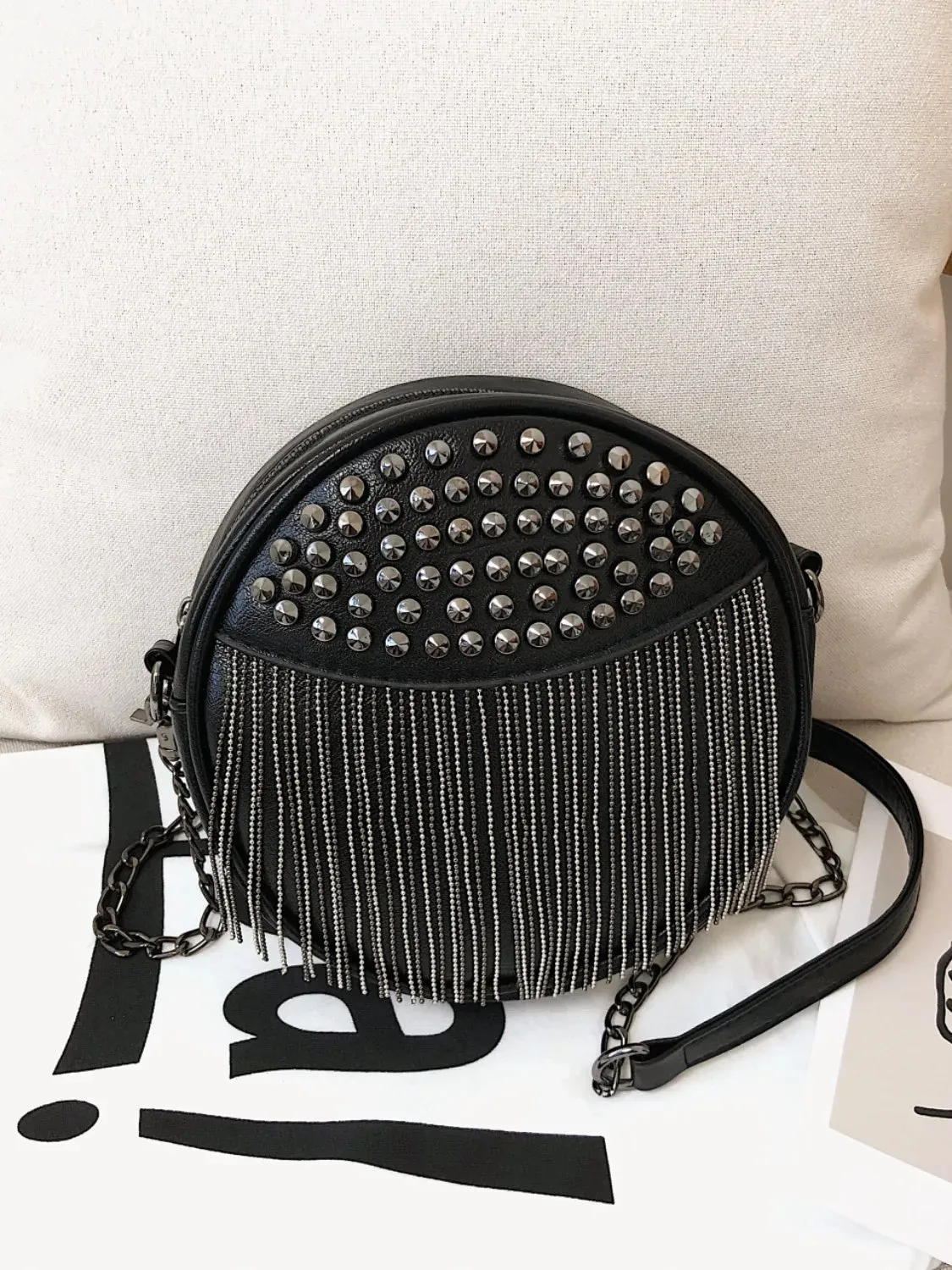 Edgy Priority access for Bag Fringe Bold Luxe Styling – Statement Protected